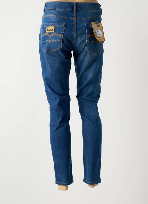 Blugi cu croială slim albastru LOIS femeie