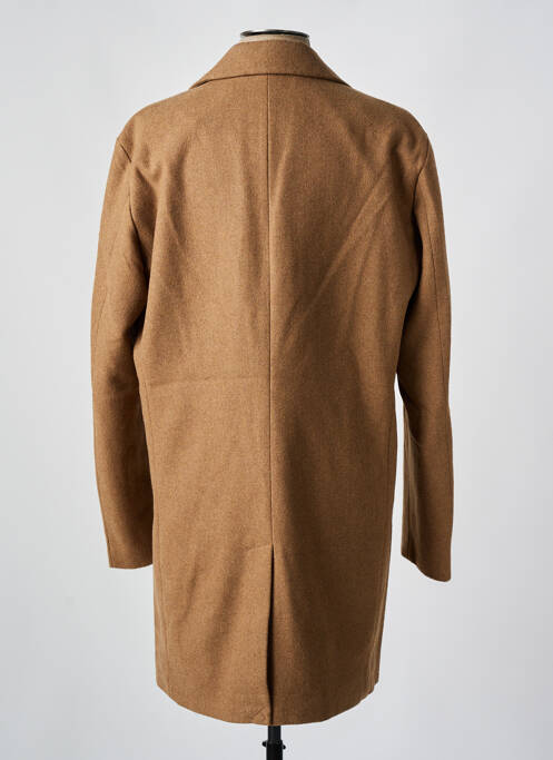 Palton lung maro JACK & JONES bărbat