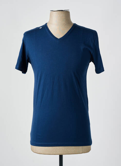 Tricou croială cambrată mâneci scurte albastru EDWEEN PEARSON homme