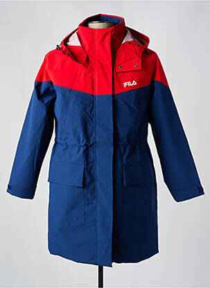 Parka mâneci lungi cu glugă albastru FILA femeie