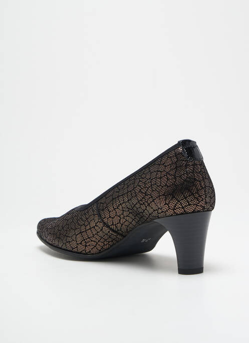 Pantofi cu toc negru GEO-REINO femeie