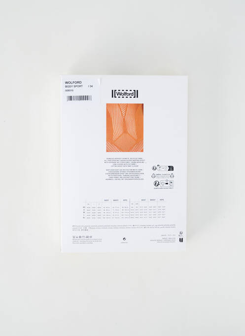 Body portocaliu WOLFORD femeie