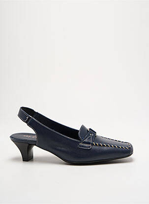 Pantofi cu toc albastru ARTIKA SOFT femeie