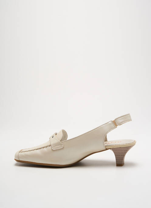 Pantofi cu toc bej ARTIKA SOFT femeie