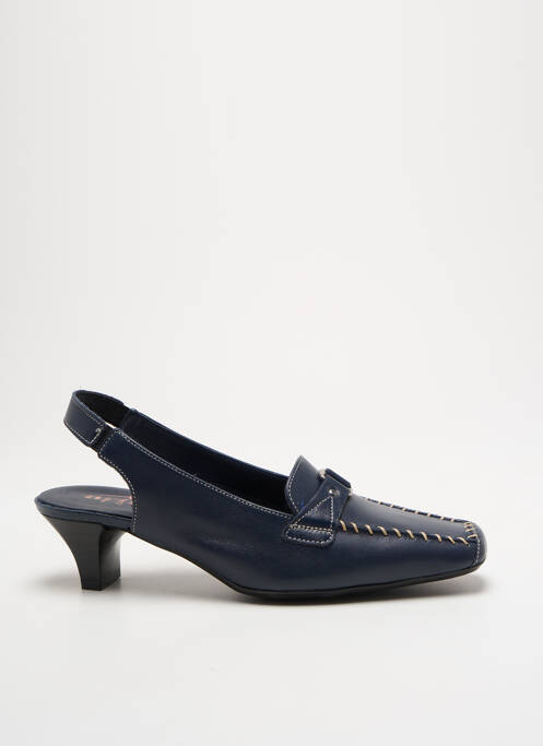 Pantofi cu toc albastru ARTIKA SOFT femeie