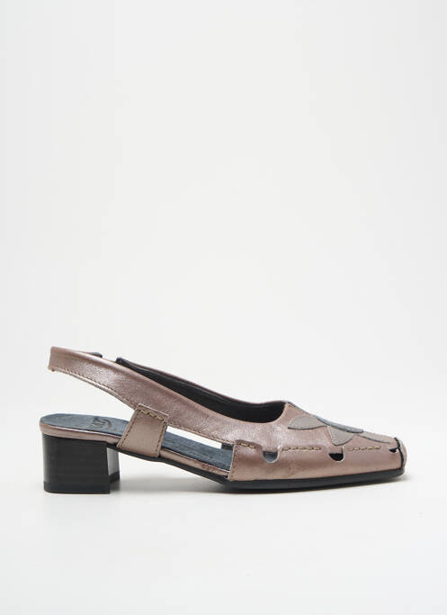 Sandale/Pantofi decupați roz LUXAT femeie