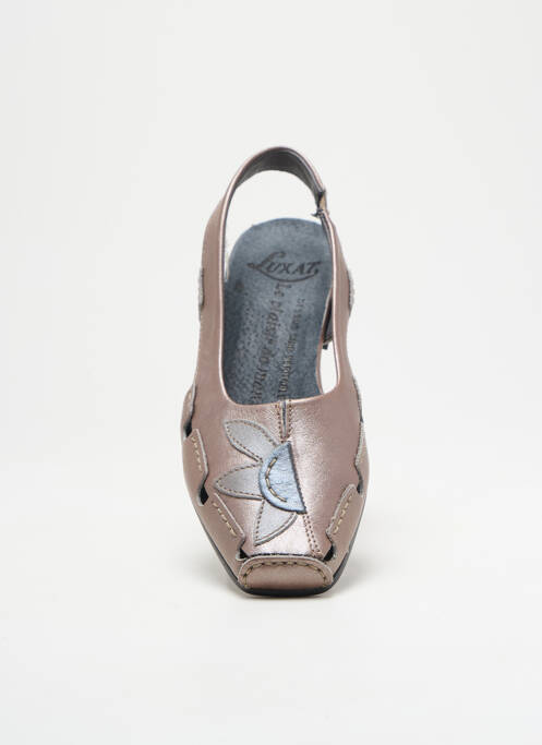 Sandale/Pantofi decupați roz LUXAT femeie