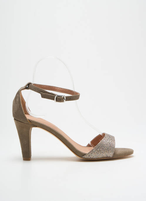 Sandale/Pantofi decupați verde VANESSA WU femeie