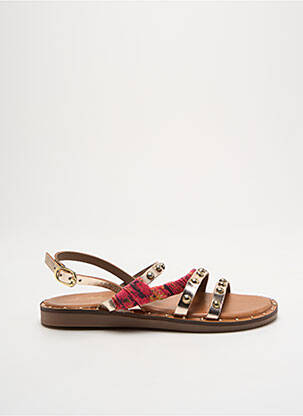 Sandale/Pantofi decupați auriu L'ATELIER TROPÉZIEN fată