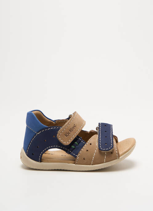 Sandale/Pantofi decupați albastru KICKERS băiat