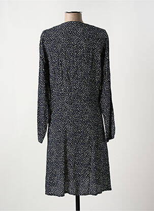 Rochie midi imprimeu fantezie mâneci lungi negru LA FEE MARABOUTEE femeie