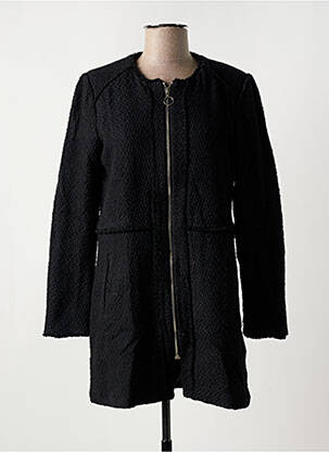 Palton lung negru J & W femeie