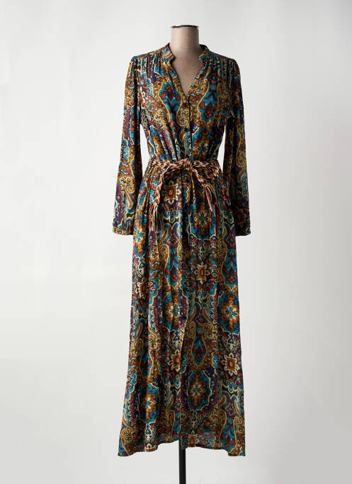 Rochie lungă albastru LA FEE MARABOUTEE femeie