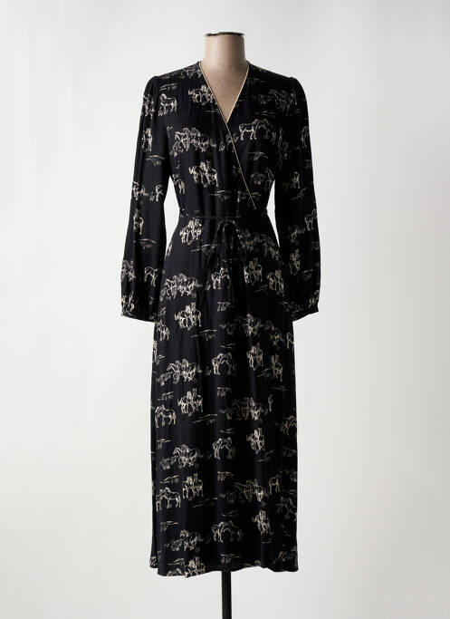 Rochie lungă negru LA FEE MARABOUTEE femeie