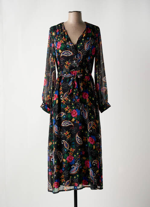 Rochie lungă negru LA FEE MARABOUTEE femeie