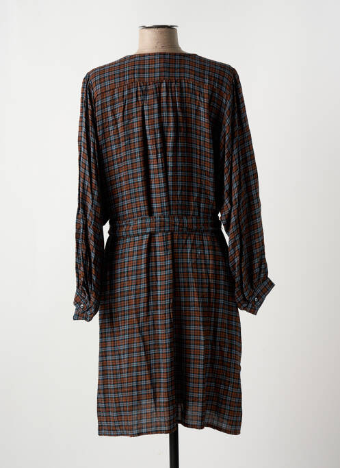 Rochie midi maro LA FEE MARABOUTEE femeie