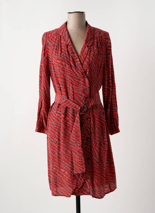 Rochie midi portocaliu ONE STEP femeie