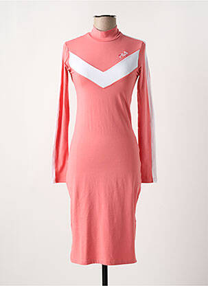 Rochie midi roz FILA femeie