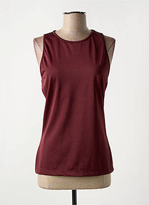 Top/caraco efect material satinat maro WOLFORD femeie