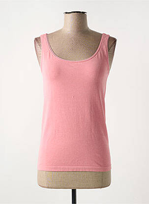 Top/caraco efect material satinat roz WOLFORD femeie