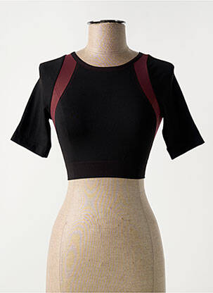 Top/caraco efect material satinat negru WOLFORD femeie