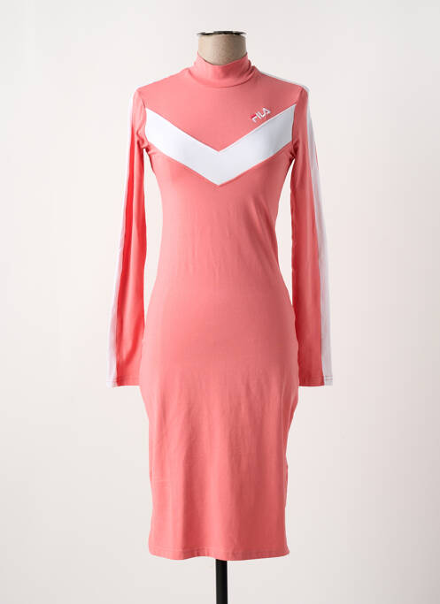 Rochie midi roz FILA femeie
