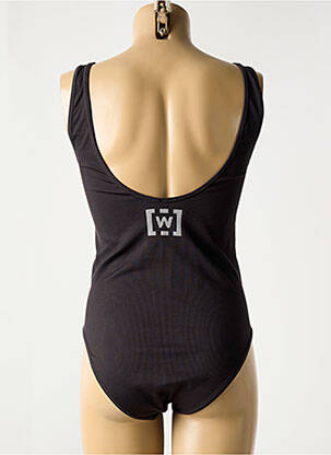Body serigrafie bretele subțiri negru WOLFORD femeie