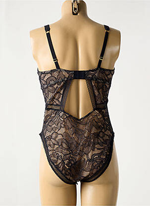 Body de lenjerie broderie negru WOLFORD femeie