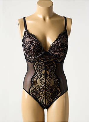 Body de lenjerie negru WOLFORD femeie