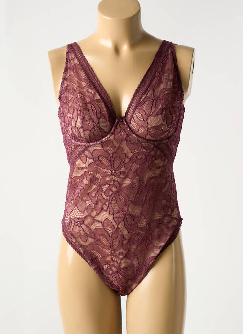 Body de lenjerie violet WOLFORD femeie