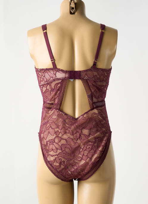 Body de lenjerie violet WOLFORD femeie