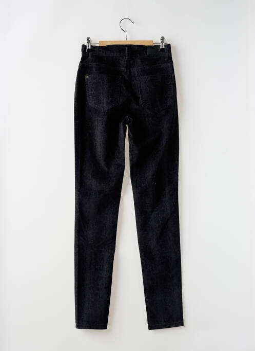 Pantalon slim elasticitate mărime normală negru CAROLL femme