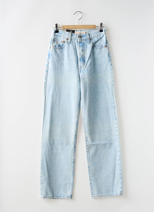 Blugi cu croială dreaptă albastru LEVIS femeie