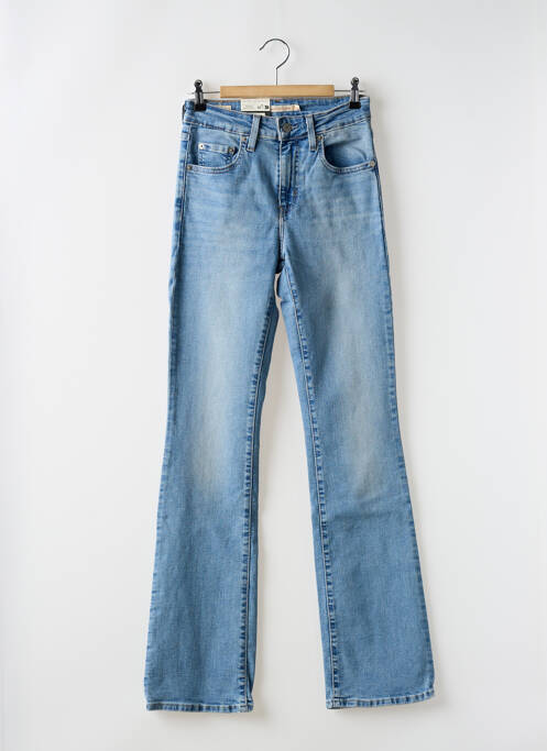 Blugi cu croială dreaptă albastru LEVIS femeie