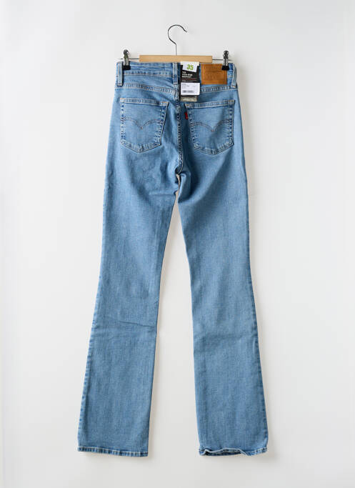 Blugi cu croială dreaptă albastru LEVIS femeie