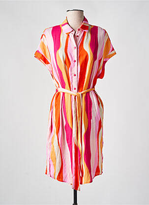 Rochie scurtă mâneci scurte mâneci scurte roz VERO MODA femeie