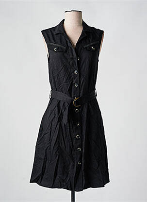 Rochie scurtă fără mâneci fără mâneci negru LOLA ESPELETA femeie