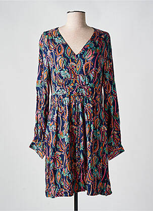 Rochie scurtă albastru LOLA ESPELETA femeie