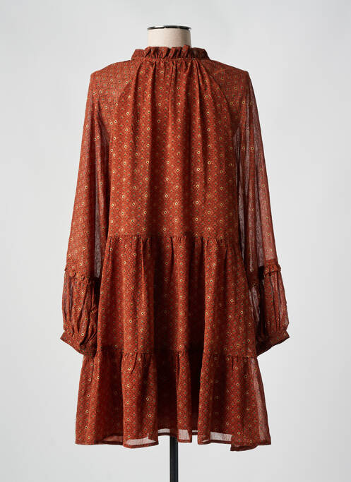 Rochie scurtă portocaliu MOLLY BRACKEN femeie