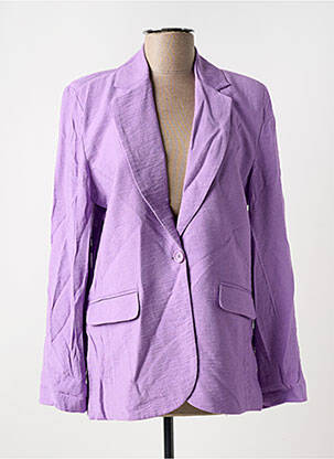 Sacou buzunare violet ANGE femeie
