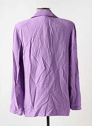 Sacou buzunare violet ANGE femeie