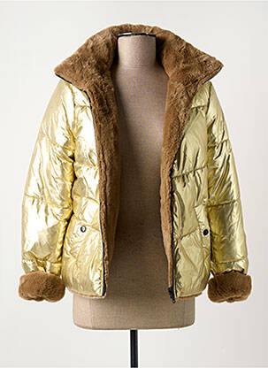 Geacă matlasată auriu VERO MODA femeie