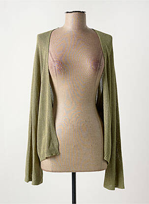 Vestă cu mâneci lungi verde MOLLY BRACKEN femeie