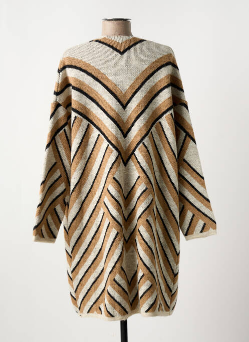 Vestă cu mâneci lungi bej PAZ TORRAS femeie