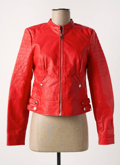 Geci din piele ecologică roșu VERO MODA femeie