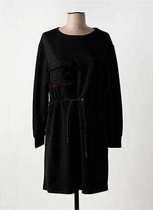 Rochie scurtă mâneci lungi mâneci lungi negru MD'M femeie