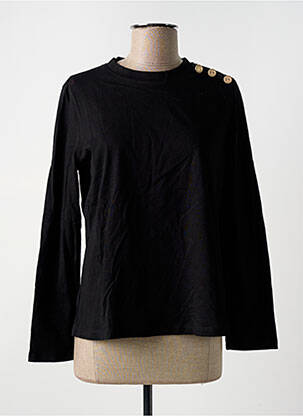Tricou mâneci lungi mâneci lungi negru ORAIJE femeie