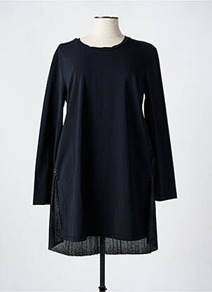 Rochie midi mâneci lungi mâneci lungi negru HBT femeie