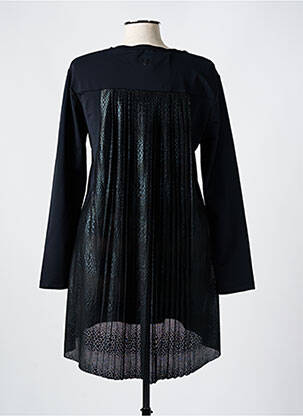 Rochie midi mâneci lungi mâneci lungi negru HBT femeie