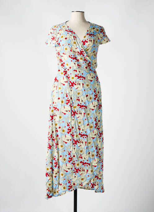 Rochie lungă albastru HIPPOCAMPE femeie